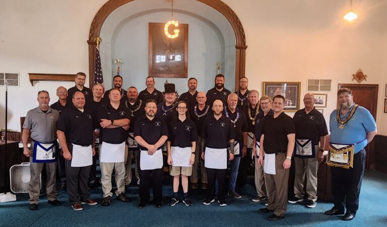 Congratulations to our new Master Masons!